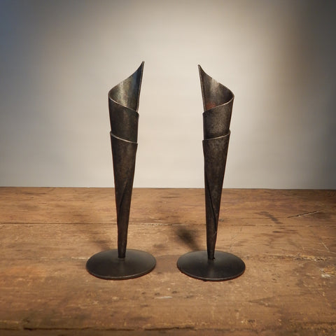 Cone Candle Pair