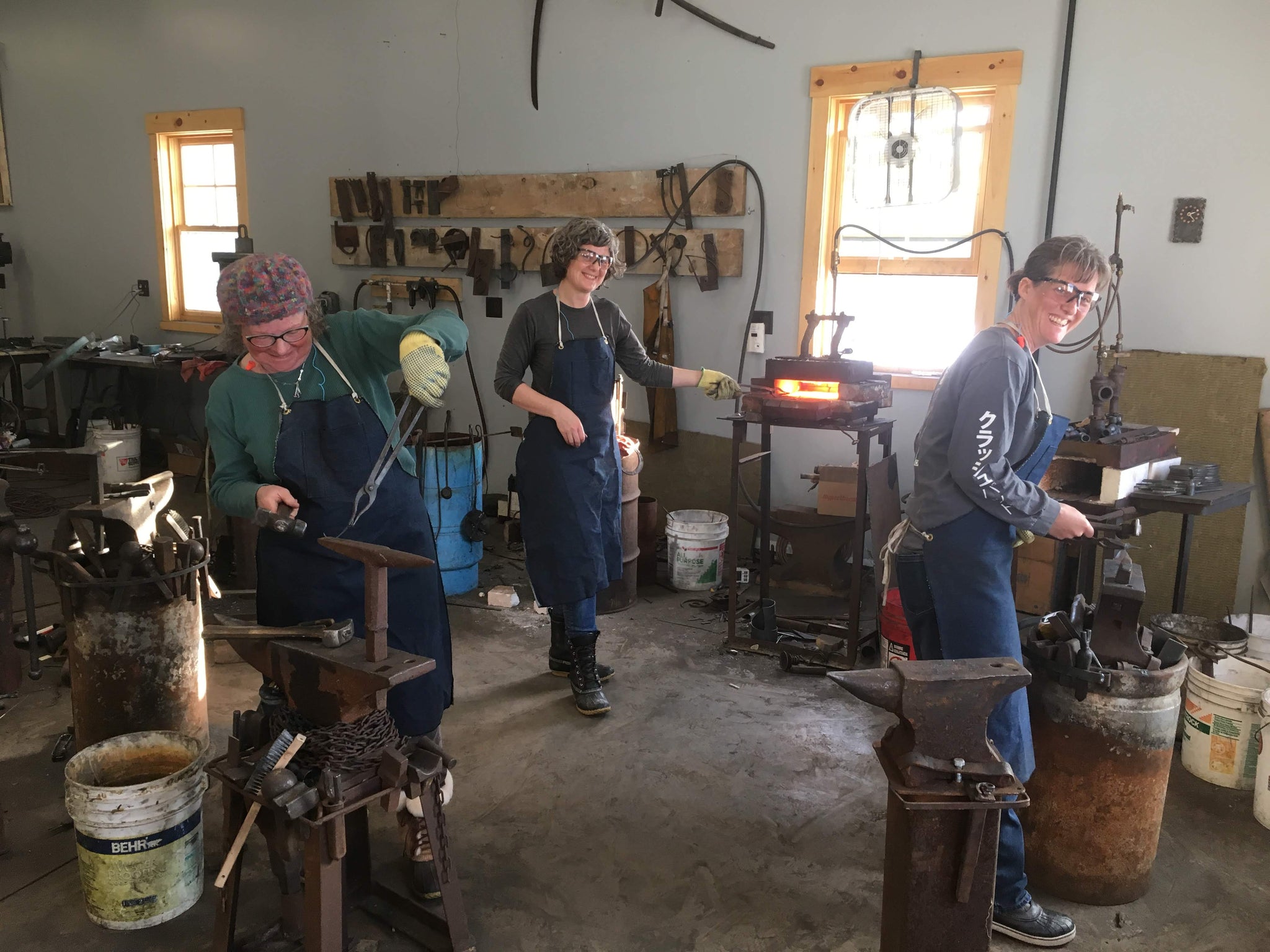 What is a Blacksmithing Class like? – Blackthorne Forge