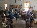 Intro to Blacksmithing - Put together your own group of 4 or Email me for notification of the next class offering