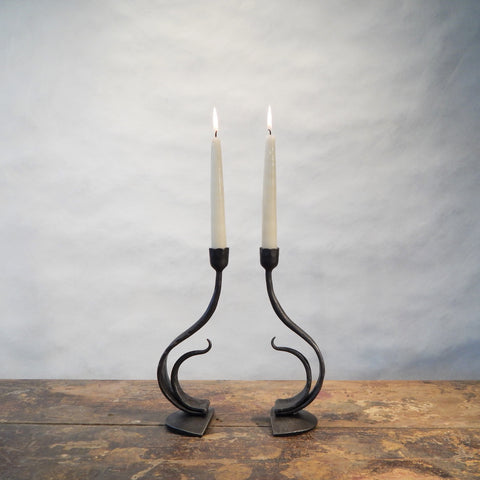 Recurve Candle Pair
